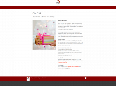 jultomtenfinns.se snapshot