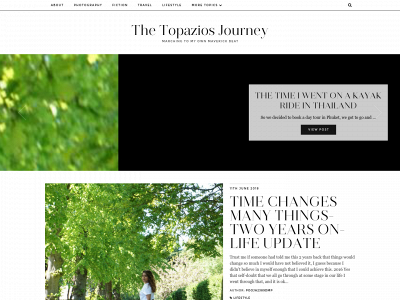 thetopaziosjourney.com snapshot