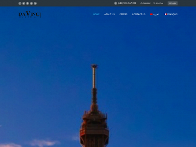 davinciholidays.com snapshot