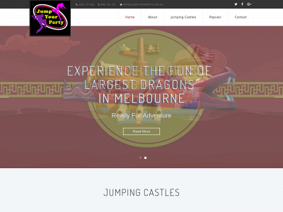 jumpyourparty.com.au snapshot