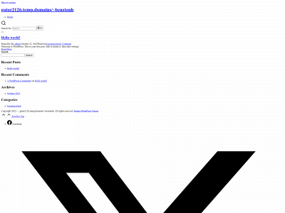 benstonhall.org snapshot