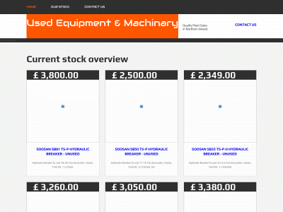 used-equipment-machinary.com snapshot
