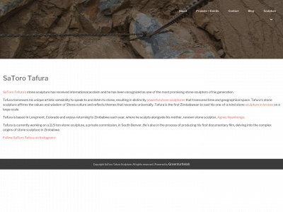 tafurasculpture.com snapshot