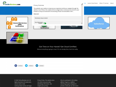 techy-reviews.com snapshot