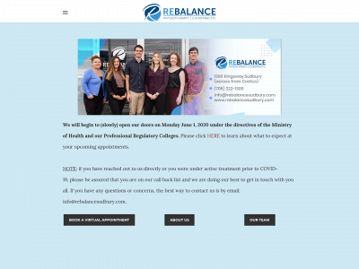 www.rebalancesudbury.com snapshot