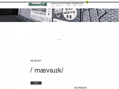 maverick-bvba.be snapshot