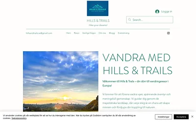 hillsandtrails.se snapshot