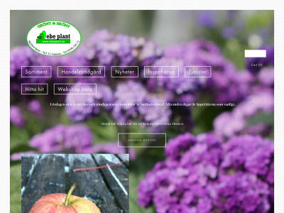 ebeplant.se snapshot