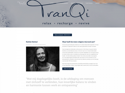 tranqimassage.be snapshot