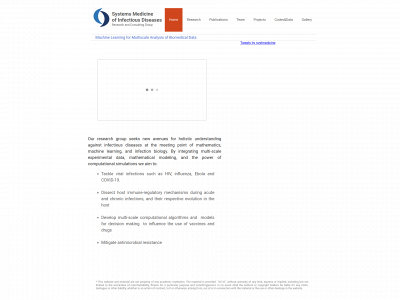 systemsmedicine.de snapshot