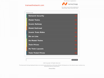 trainwellnetwork.com snapshot
