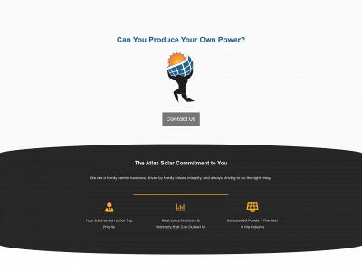 atlas-solar.com snapshot