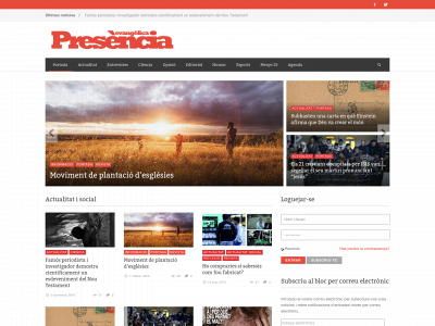 presenciaevangelica.com snapshot