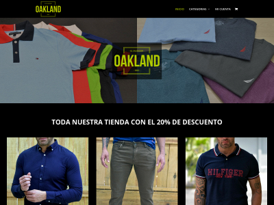 tiendaoakland.com snapshot