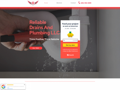 reliabledrainsandplumbingllc.com snapshot