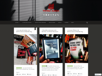 thrilleraddict.com snapshot