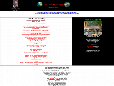 saltlakebiblecollege.org snapshot