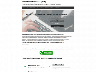 daftarkewangan.net snapshot