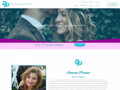 daydreameventsbyshawna.com snapshot