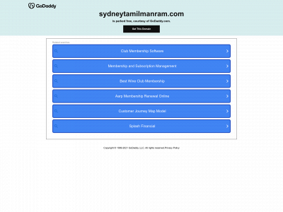 sydneytamilmanram.com snapshot