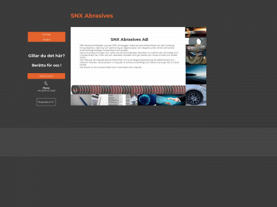 snxabrasives.com snapshot