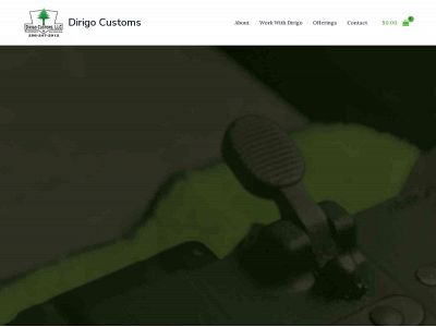 dirigocustoms.com snapshot