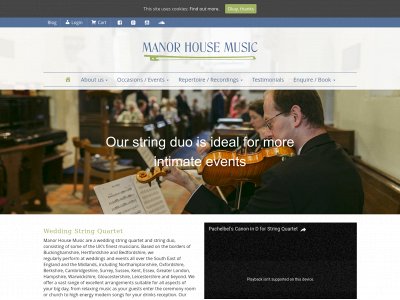 manorhousemusic.co.uk snapshot