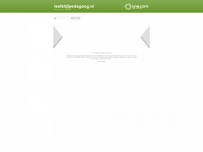 leefstijlpedagoog.nl snapshot
