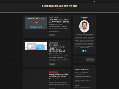 ciberseguridadnoob.com snapshot