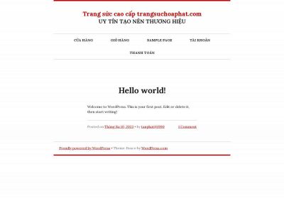 trangsuchoaphat.com snapshot