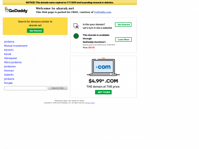 akarak.net snapshot