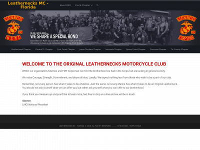 floridaleathernecksmc.com snapshot