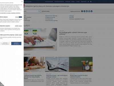 vilniaustlk.lt snapshot