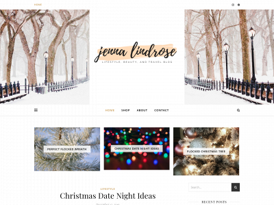 jennalindrose.com snapshot
