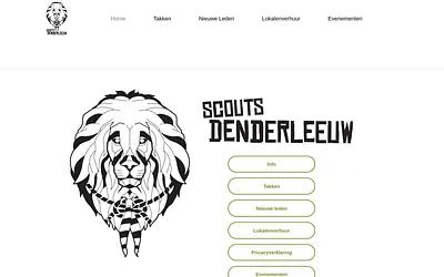 scoutsdenderleeuw.be snapshot