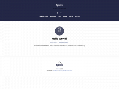 sprizeme.com snapshot