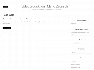mario-zaunschirm.com snapshot