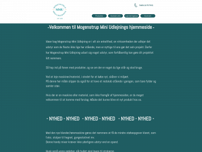mogenstrupminiudlejning.dk snapshot