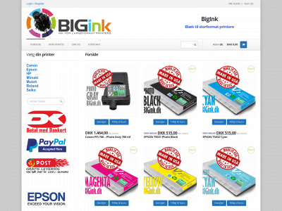 primeink.dk snapshot