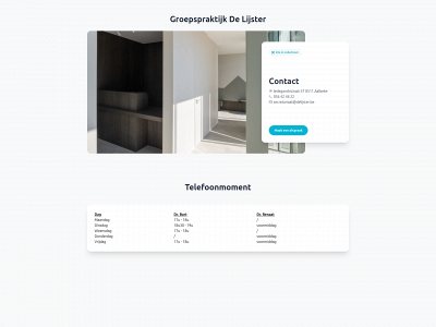 artsendelijster.be snapshot