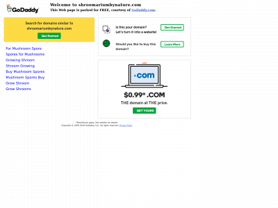 shroomariumbynature.com snapshot