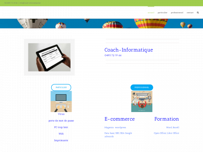 coach-informatique.be snapshot