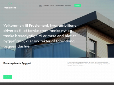 proelement.dk snapshot
