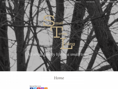 small-town-living.com snapshot