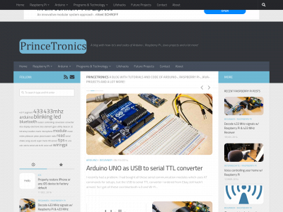 princetronics.com snapshot