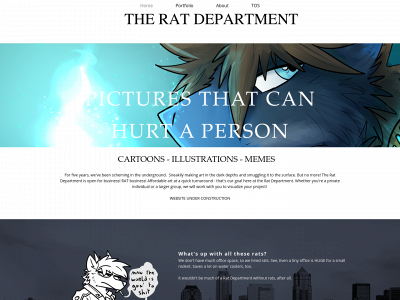 theratdepartment.com snapshot