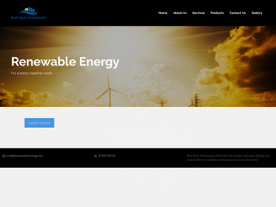 bluesolartechnology.com snapshot