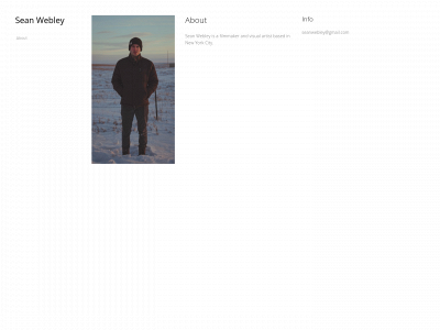 seanallenwebley.com snapshot