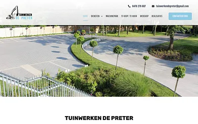 tuinwerken-depreter.be snapshot