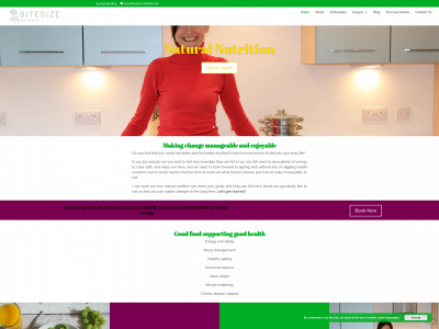 bitesize-nutrition.com snapshot